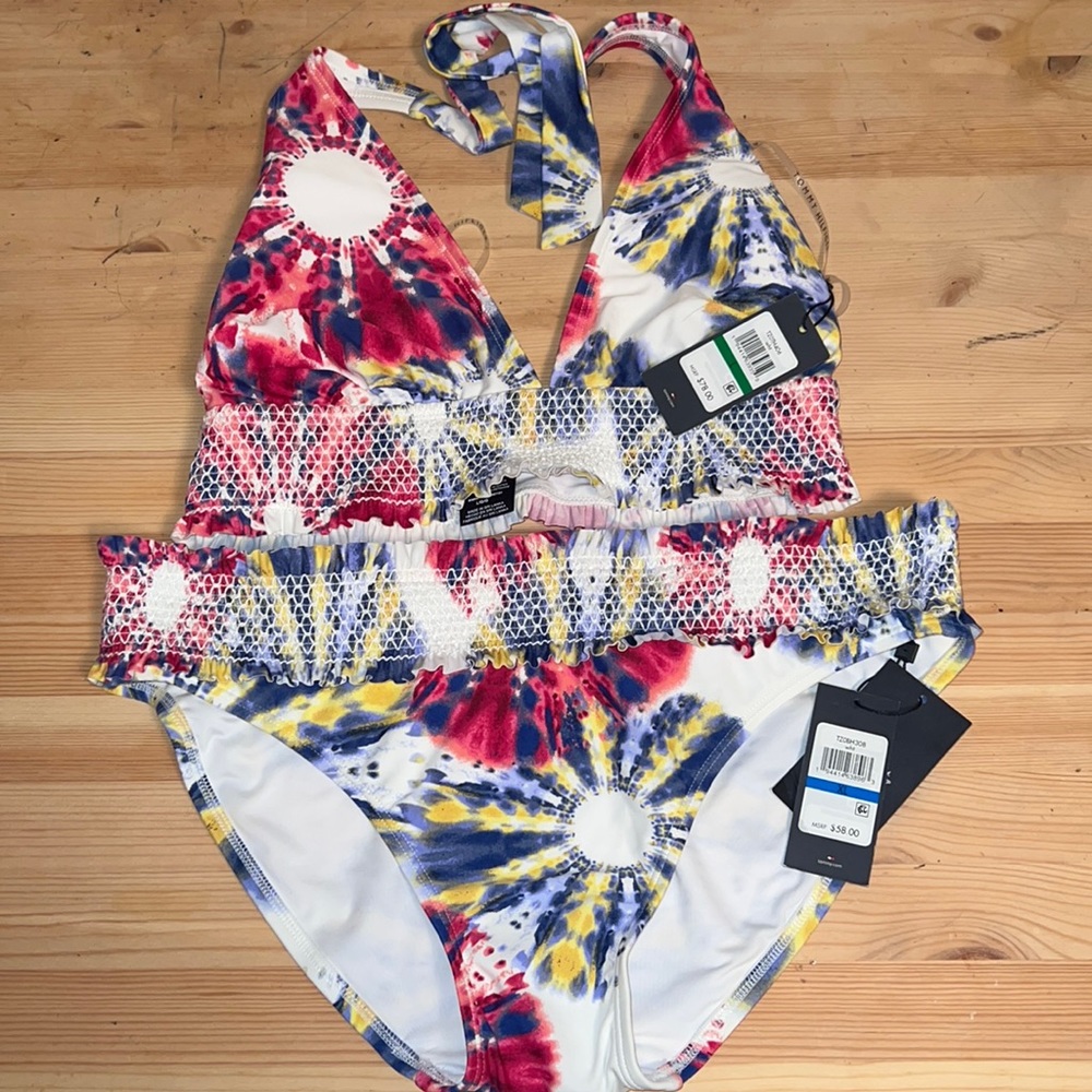 Tommy Hilfiger Tie Dye Swimsuit Set